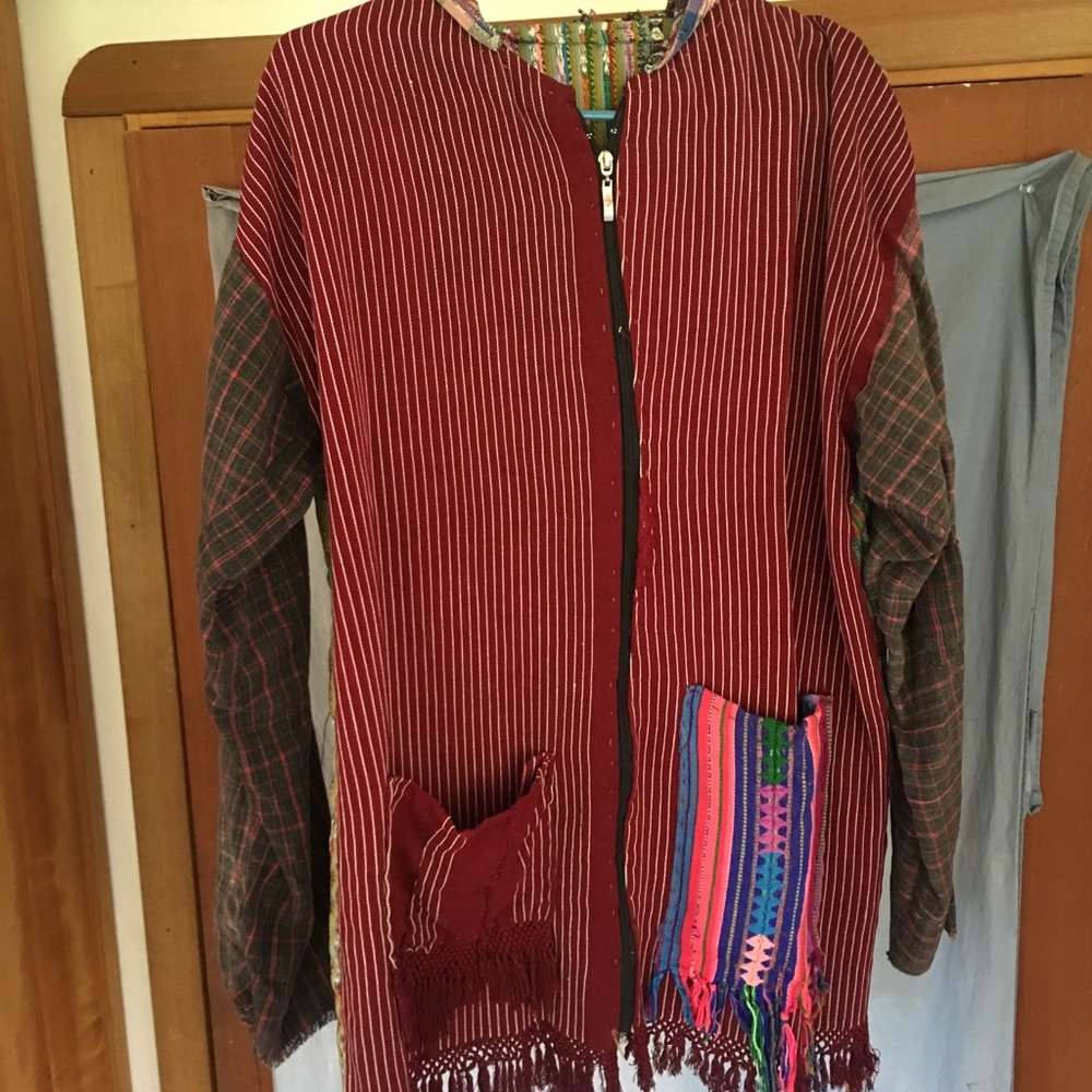 Handmade Guatemalan Zip Up